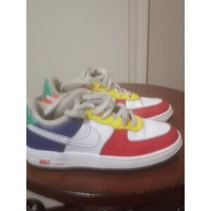 Nike Air Force 1 Low LV8 BP Shoes Boys Kids SZ 12C Multicolor FN6978-657